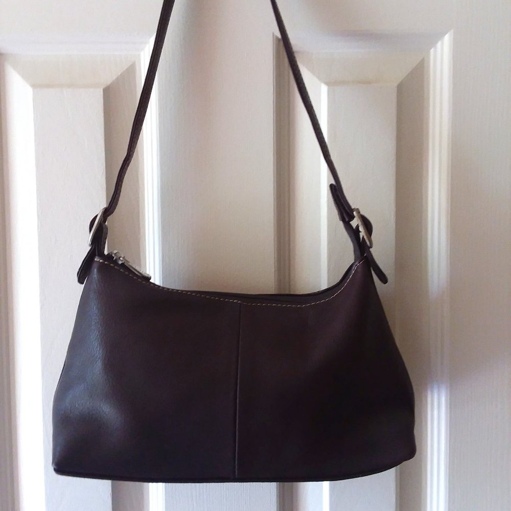 Piel Brown Leather Shoulder bag